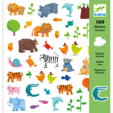 DJECO Djeco: Design by Matricák - Állatok - Animals kreatív és készségfejlesztő