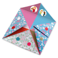 DJECO Djeco: Design by Origami - Jósló - Fortune tellers kreatív és készségfejlesztő