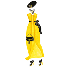 DJECO Djeco: Design by Papírbaba öltöztető - Régi idők divatja - Massive fashion kreatív és készségfejlesztő