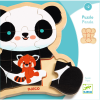 DJECO Djeco Fa puzzle - Panda, 9 db-os - Puzzlo Panda