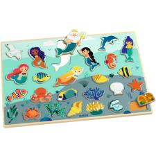DJECO Djeco fa puzzle tengeri világ puzzle, kirakós