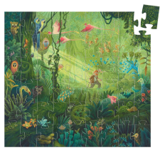 DJECO Djeco Formadobozos puzzle - Dzsungel puzzle - In the Jungle játékfigura