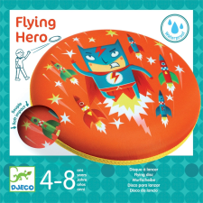DJECO Djeco Frizbi - Hősök frizbije - Flying Hero puzzle, kirakós