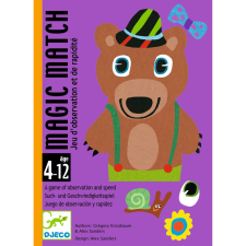 DJECO Djeco Kártyajáték - ArcHarc - Magic Match társasjáték