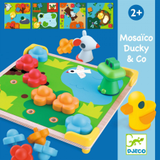 DJECO Djeco Képkirakó - Kacsa művek - Mosaico Ducky & Co kreatív és készségfejlesztő