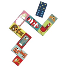 DJECO Djeco Kétfeles Domino - Animo-puzzle társasjáték