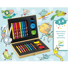 DJECO Djeco Kicsik színes készlete - Box of colours for toddlers kreatív és készségfejlesztő