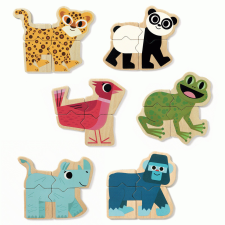DJECO Djeco Mágneses képkirakó - Mixi-dixi - Mixanimo puzzle, kirakós