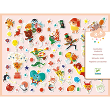 DJECO Djeco Matricák - Buli van csillámtetoválás