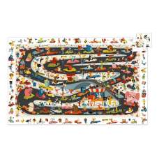 DJECO Djeco megfigyelő puzzle: Rally puzzle, kirakós