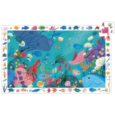 DJECO Djeco Megfigyeltető puzzle - Tengerben - Aquatic játékfigura