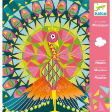 DJECO Djeco Mozaikkép készítés - Csodás madarak - Coco kreatív és készségfejlesztő