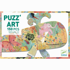 DJECO Djeco Művész puzzle - Bálna - Whale kreatív és készségfejlesztő