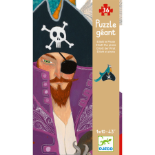 DJECO Djeco Óriás puzzle - Kalóz Éliás - Elliott the pirate puzzle, kirakós