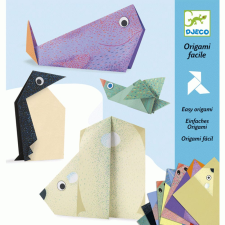 DJECO Djeco Origami - Sarkkör állatai kreatív és készségfejlesztő