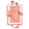 DJECO Djeco Pelenkázótáska - Világos rózsaszín - Changing bag Pink Peak
