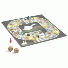 DJECO Djeco Társasjáték klasszikus - Liba játék - Goose game társasjáték