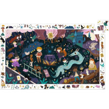 DJECO DJECO Varázslóiskola megfigyelő puzzle 54 darab puzzle, kirakós