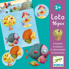 DJECO Évszakok lottójáték, Djeco társasjáték