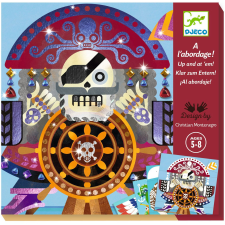 DJECO fóliaképek - Kalózok (3070900095267) kreatív és készségfejlesztő