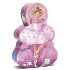  Djeco Formadobozos puzzle - Balerina virággal puzzle, kirakós