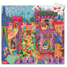  Djeco Formadobozos puzzle - Tündérek kastélya - The fairy castle játékfigura