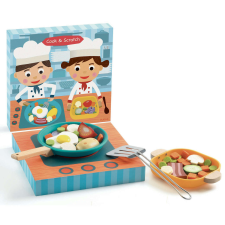 DJECO Főzz Djeco, Cook és Scratch segítségével konyhakészlet