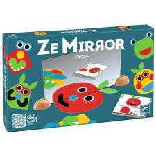 DJECO Játék a tükörrel- képalkotó kreatív játék- Arcok- Ze Mirror Djeco kreatív és készségfejlesztő