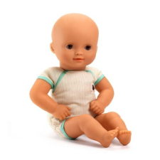 DJECO Játékbaba - Zöldike, 32 cm - Green - Djeco baba