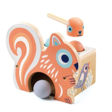DJECO Kalapálós mókus - Kalapálós játék - BabyNut - Djeco fajáték