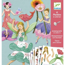 DJECO Kapcsos kép készítés - Tündérek - Fairies- DJECO kreatív és készségfejlesztő