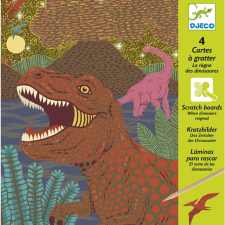 DJECO Karckép technika - Dinoszauruszok kreatív és készségfejlesztő