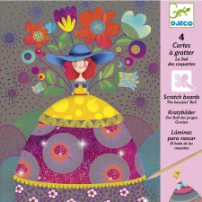  Djeco Karckép technika - Gyönyörű ruhák kreatív és készségfejlesztő