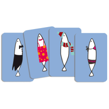 Djeco Kártyajáték - Hal halmozó - Sardines kártyajáték