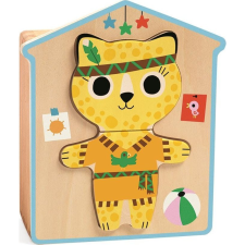 DJECO Képkirakó - Cirmike - Dressup - Mix (DJ01678) puzzle, kirakós