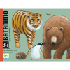 DJECO Kisebb-nagyobb : állatos kártyajáték-fejlesztőjáték