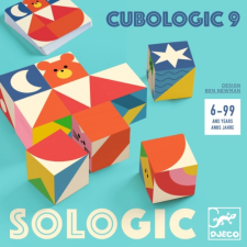 DJECO Kockakirakó - Cicu-logika - Cubologic 9 puzzle, kirakós