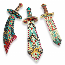 DJECO Kreatív barkácsjáték Pirate Swords, Djeco kreatív és készségfejlesztő