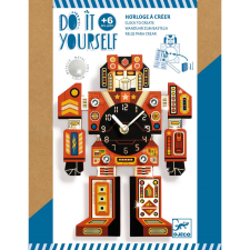 DJECO Kreatív barkácsjáték Robot Clock, Djeco kreatív és készségfejlesztő