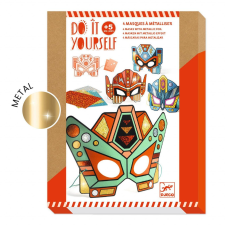 DJECO Kreatív barkácsjáték Robot Masks, Djeco kreatív és készségfejlesztő