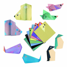 DJECO Kreatív origami játék Sarki állatok, Djeco kreatív és készségfejlesztő