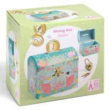  Djeco: Little Big room Persely - Balerina kincsesláda - Ballerina - FSC MIX persely