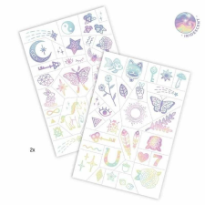 DJECO Lucky Symbols Tetoválások, Djeco csillámtetoválás