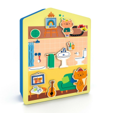 DJECO Mágneses képkirakó - Házban - InZeHouse puzzle, kirakós
