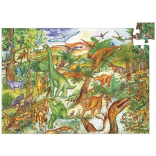DJECO Megfigyelő rejtvény Dinoszauruszok, Djeco puzzle, kirakós