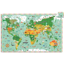 DJECO Megfigyeltető Puzzle - Lenyűgöző Világ, 200 db (145469) puzzle, kirakós