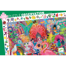 DJECO Megfigyeltető puzzle - Riói karnevál, 200 db-os puzzle, kirakós