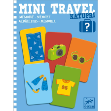 DJECO Mini utazó játék - Memória- Katupri társasjáték