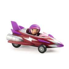 DJECO Miss Burgundia versenyautó, Crazy Motors Collection, Djeco helikopter és repülő