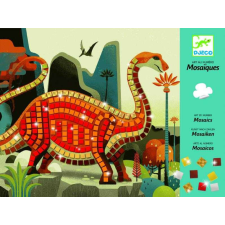 DJECO Mozaik dinoszauruszok művészete számok szerint kreatív és készségfejlesztő